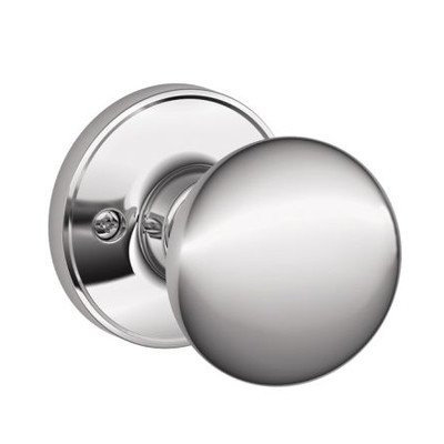 SCHLAGE J170STR625 J Series Stratus Dummy Door Knob Finish: Bright Chrome