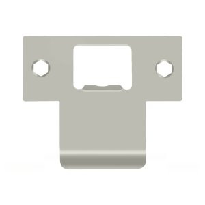 Deltana TSPE225U15 TSPE225 2-3/4" x 1-3/4" Extended Lip T-Strike Plate, Satin Nickel