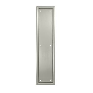 Deltana PP2280U15  HD 3 1/2-Inch x 15-Inch Solid Brass Framed Push Plate