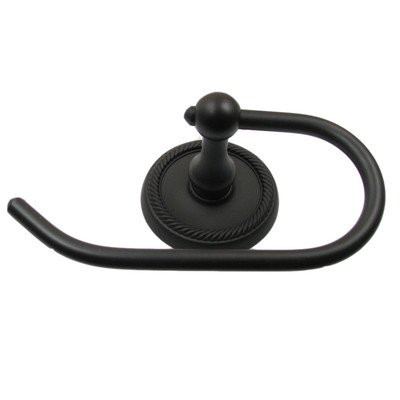 Rusticware 8107ORB 8107 Euro Toilet Paper Holder with Backplate from the Riverside Colle, Oil Rubbed Bronze.