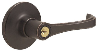 SCHLAGE J54TOR716 Dexter by  Torino Keyed Entry Lever, Aged Bronze