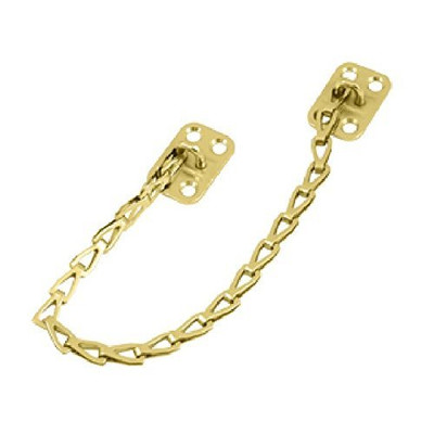 Deltana TC82U3 12 in. Long Transom Chain (Set of 10) (Polished Brass)