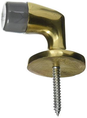 Deltana FDB138U3 1.38 in. Solid Brass Floor Door Bumper (Set of 10) (Polished Brass)