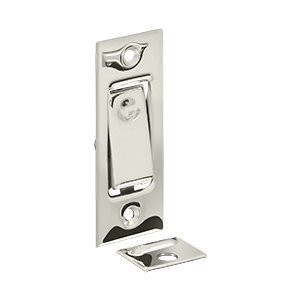 Deltana PDB42U14 PDB42 3-1/16" Solid Brass Pocket Door Jamb Bolt Satin Nickel