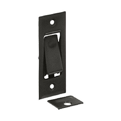 Deltana PDB42U10B Solid Brass Jamb Pocket Door Bolt (Set of 10) (Oil Rubbed Bronze)