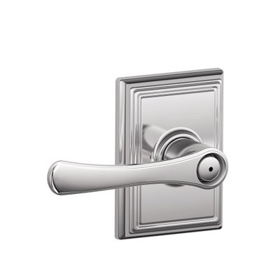 SCHLAGE F40VLA625ADD F40 VLA 625 ADD 16-080 10-027 134 N N SL Addison Collection Avila Bed and Bath Lever, Bright Chrome