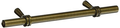 Deltana P311U5 6.75 in. Solid Brass Adjustable Pull (Set of 10) (Antique Brass)
