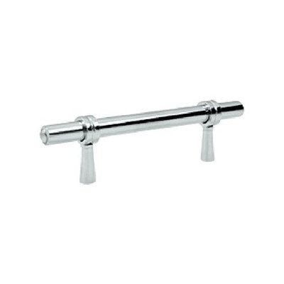 Deltana P310U26 4.75 in. Solid Brass Adjustable Pull (Set of 10) (Chrome)
