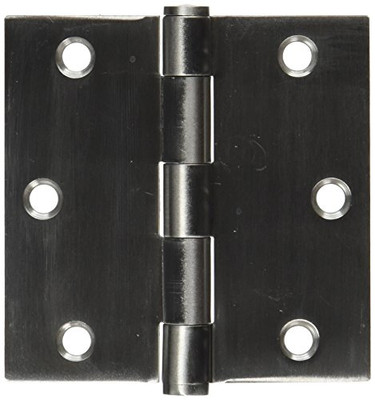 Deltana SS35U32D-R  Residential Stainless Steel 3 1/2-Inch x 3 1/2-Inch Square Hinge