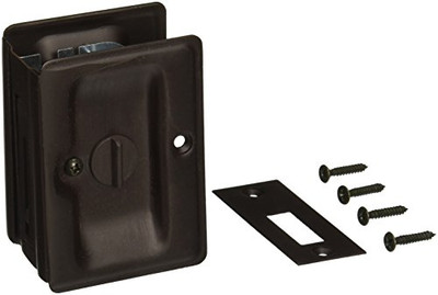 Deltana SDLA325U10B HD Adjustable Privacy Pocket Lock Finish: Oil-Rubber Bronze