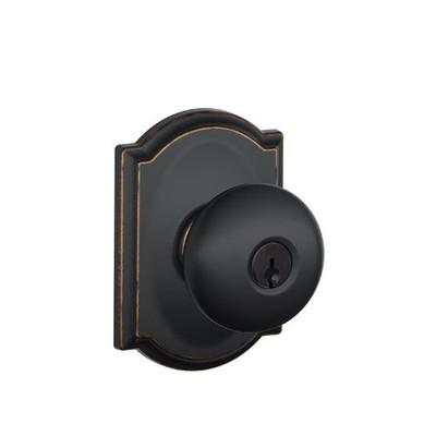 SCHLAGE F51APLY716CAM Lock Company F51A PLYMOUTH 716 CAM 16211 10027 CAMELOT Deco Rose Entry