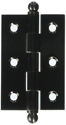 Deltana CH2517U15A  2.5 x 1.68 in. Hinge with Ball Tips, Antique Nickel - Solid Brass - 3 Case - Pack of 2