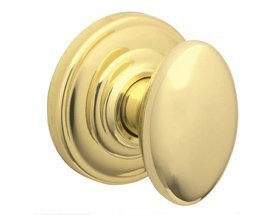 SCHLAGE F170SIE605AND Siena Dummy Knob, Andover Rose, Bright Brass