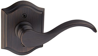 Baldwin HDCURRTAR112  Reserve Half Dummy Curve with Traditional Arch Rose, Aged Bronze Finish, Right Hand