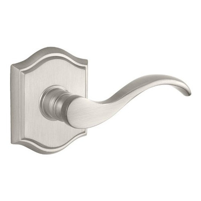 Baldwin HDCURRTAR003  Reserve Half Dummy Curve with Traditional Arch Rose, Lifetime Brass Finish, Right Hand