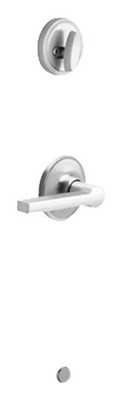 SCHLAGE JH59SOL625 Dexter by  Solstice Lever Interior Handleset, Bright Chrome