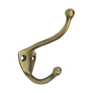 Deltana CAHH3U5  Solid Brass Coat and Hat Hook