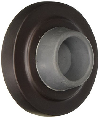 Deltana WB238U10B 2.38 in. Dia. Solid Brass Concave Flush Bumper (Set of 10) (Oil Rubbed Bronze)