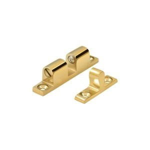 Deltana BTC10CR003  Solid Brass 1.8-Inch x 0.3-Inch Ball Tension Catch