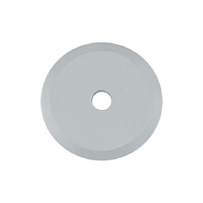 Deltana BPRK125U26D 1.25 in. Dia. Solid Brass Knob Base Plate (Set of 10) (Brushed Chrome)
