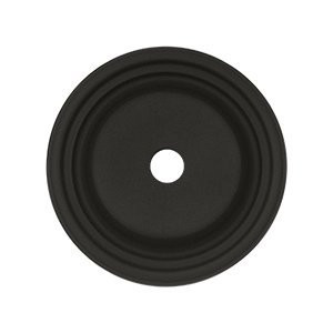 Deltana BPRC150U10B 1.5 in. Dia. Solid Brass Knob Base Plate (Set of 10) (Oil Rubbed Bronze)