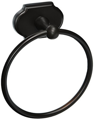 Rusticware 8686ORB 8686 Towel Ring with Backplate from the Wenmoor Collection, Oil Rubbed Bronze.