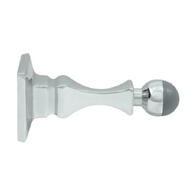 Deltana BDH35U26  Solid Brass 3 1/2-Inch Baseboard Door Bumper