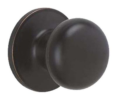 SCHLAGE J10STR716 Dexter by  Stratus Hall and Closet Knob, Aged Bronze