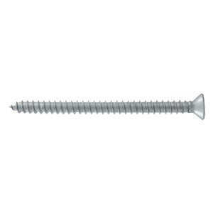 Deltana SCWS925U26D  2.5 in. Wood Screw No. 9, Satin Chrome - Steel