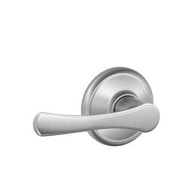 SCHLAGE F10VLA626 F10 VLA 626 16-080 10-027 134 N N SL Avila Hall and Closet Lever, Satin Chrome