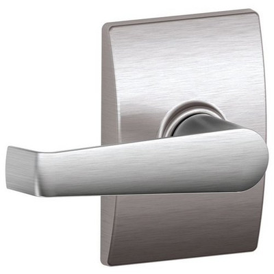 SCHLAGE F10ELA626CEN  Century Collection with Elan Passage Lever, Satin Chrome