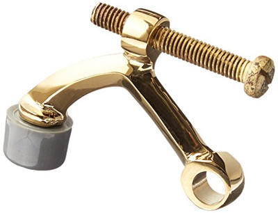 Deltana HP70CR003 1" H x 2.25" W Solid Brass Pin Stop Door Hinge [Set of 30] Finish: PVD Polished Brass