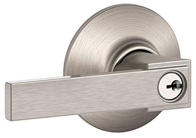 SCHLAGE F51ANBK619 F51A-NBK Satin Nickel F51A-NBK No