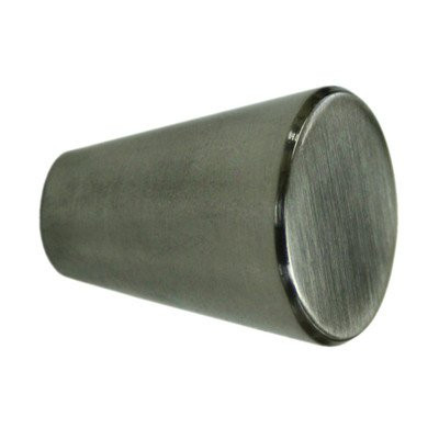 Deltana KC20U26 1 in. Solid Brass Cone Cabinet Knob (Set of 10) (Chrome)