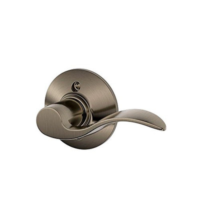 SCHLAGE F170ACC620RH  Accent Right Hand Dummy Lever, Antique Pewter