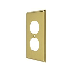 DEL SWP4752U3 US3 BRASS        SWITCH PLATE DBL OUTLET         SWP4752U3                  