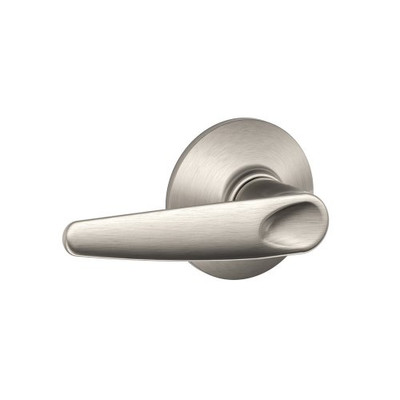 SCHLAGE F10JAZ619  Jazz Passage Lever, Satin Nickel