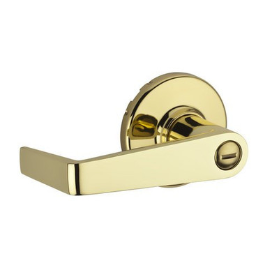 KWIKSET 733KNL-3  Kingston Light Commercial Privacy Door Lock Bright Brass Finish