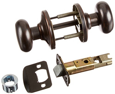 KWIKSET CP720J-501 Juno Hall/Closet Knob in Rustic Bronze