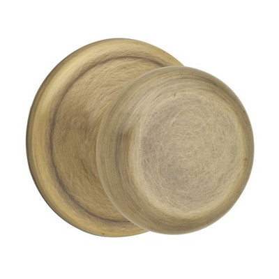 KWIKSET CP720J-5 Knob Passage Juno Antique Brass Detach Faceplates Steel