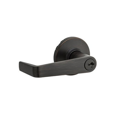 KWIKSET 756KNL-11PS  Kingston Light Commercial Vestibule Door Lock Smart Key Venetian Bronze Finish