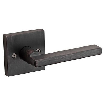 KWIKSET 968HFLSQT-11P  Halifax Square Interior Dummy Handleset Trim Venetian Bronze Finish