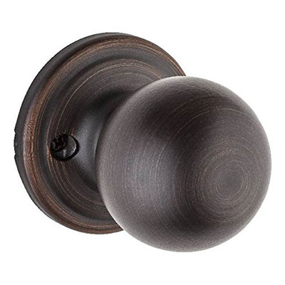 KWIKSET 788CA-11PGC 788CA Signature Series Circa Single Dummy Door Knob, Venetian Bronze
