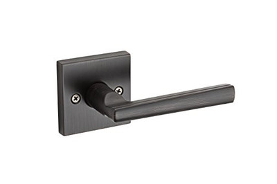 KWIKSET 157MRLSQT-11P  Montreal Square Half-Dummy Lever, Venetian Bronze