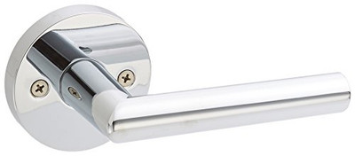 KWIKSET 157MILRDT-26  Milan Round Half-Dummy Lever in Polished Chrome
