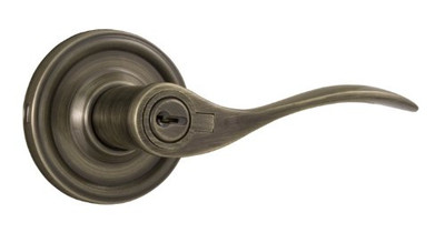 Weslock R0640UBU3SL23  Bordeau Lever, Polished Brass