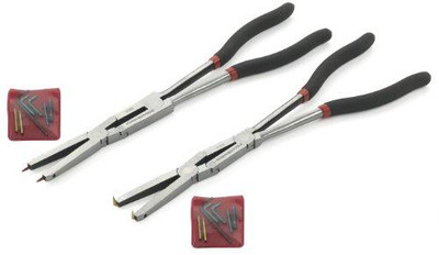 GearWrench KDT82110 82110 2 Piece Double X Internal/External Snap Ring Pliers Set