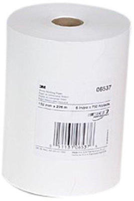 3M MMM6537 06537 Masking Paper, 750' Length x 6" Width, White (Case of 6)