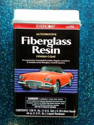 Fibre Glass-Evercoat FIB498 Evercoat 498 Fiberglass Resin - Gallon