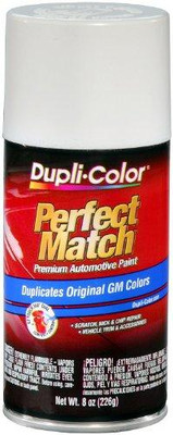 SHERWIN WILLIAMS DUPBGM0338 Dupli-Color BGM0338 White General Motors Exact-Match Automotive Paint - 8 oz. Aerosol
